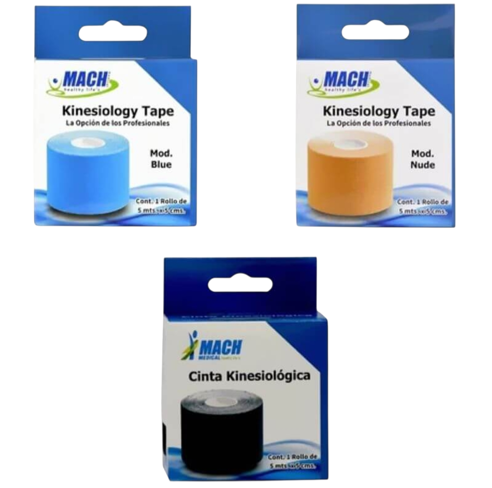 Vendajes Kinesiologico y Funcionales Kinesiotape.