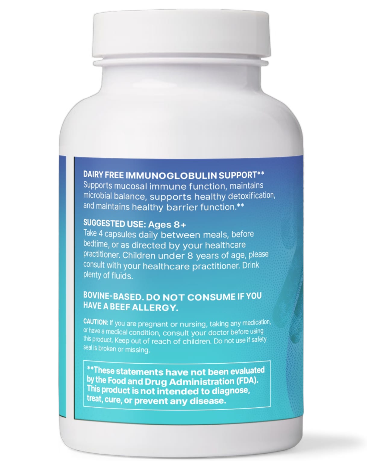 Microbiome Labs - Mega IgG2000 120 Cápsulas