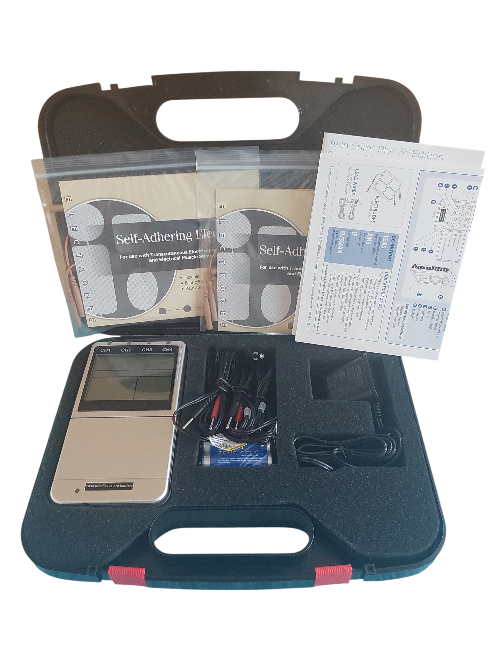 Twin Stim Plus 3ra Edicion Tens/Ems/IF/Russas 4 Canales.