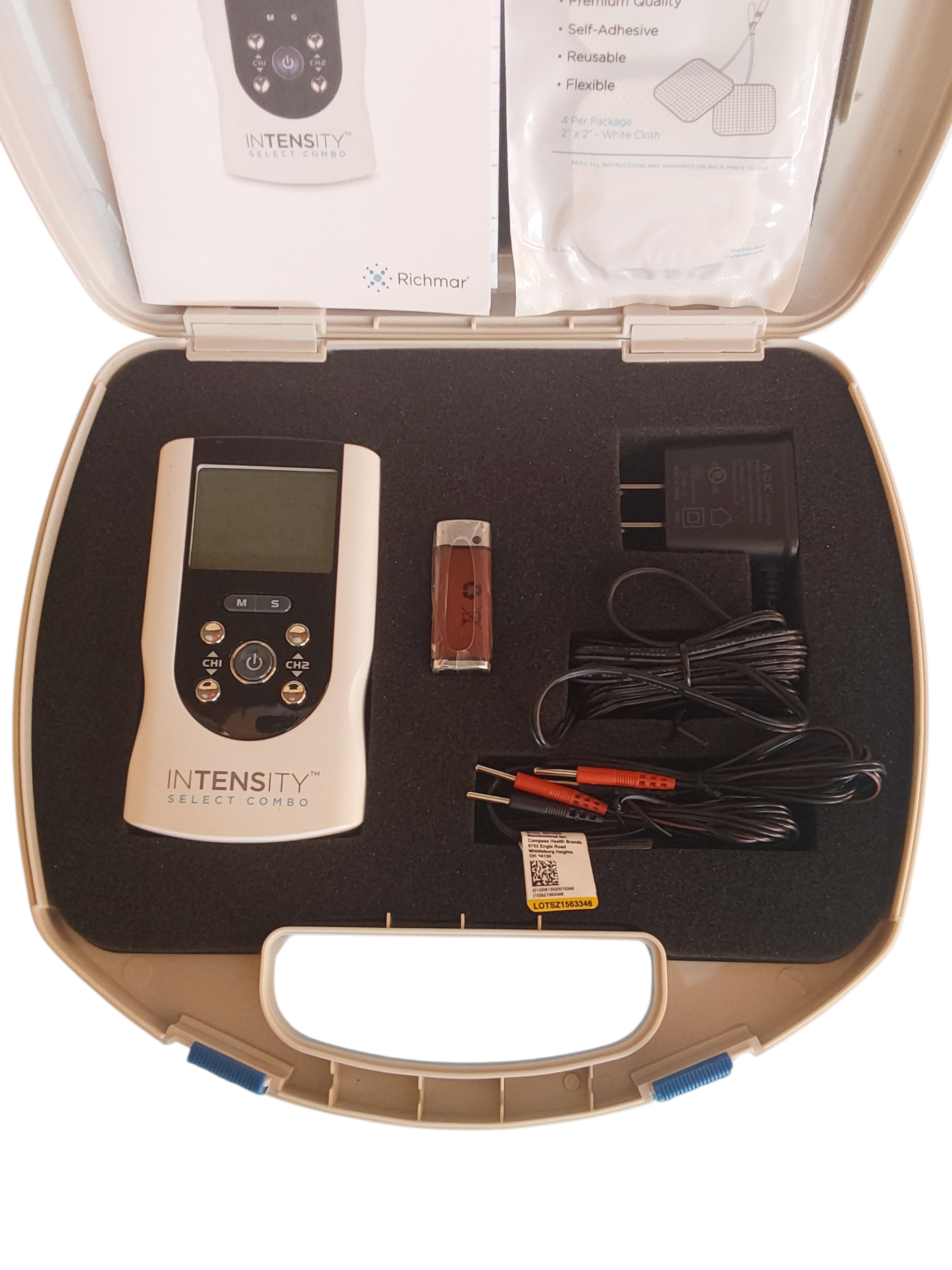 Intensity Electroestimulador Tens/Ems/IF/Microcorrientes.