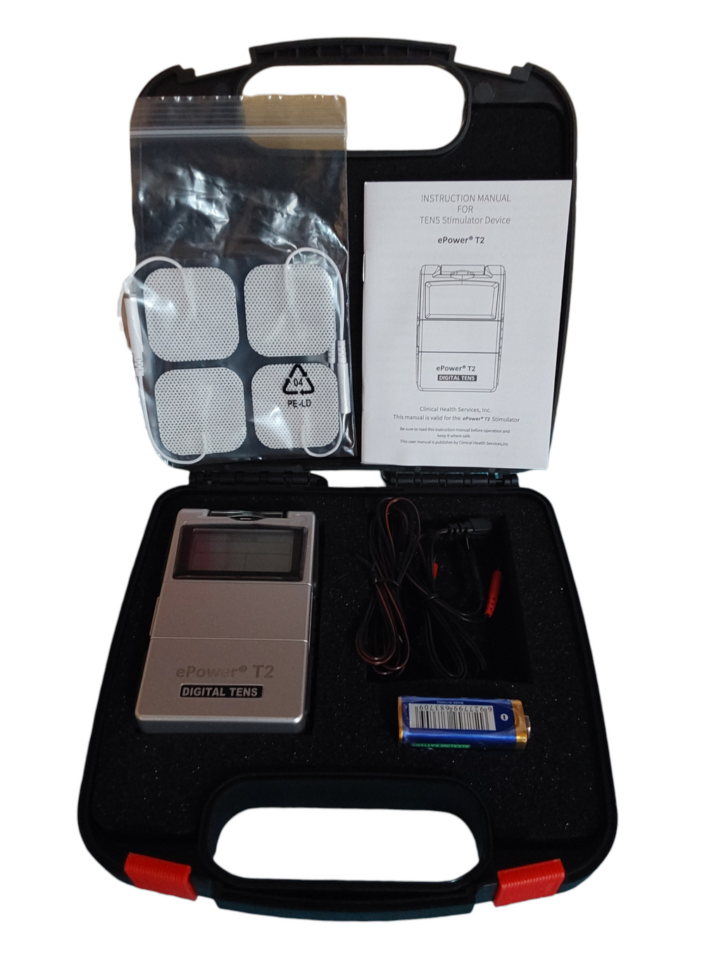 TENS 12MT Electroestimulador Analogico con Pantalla Digital.