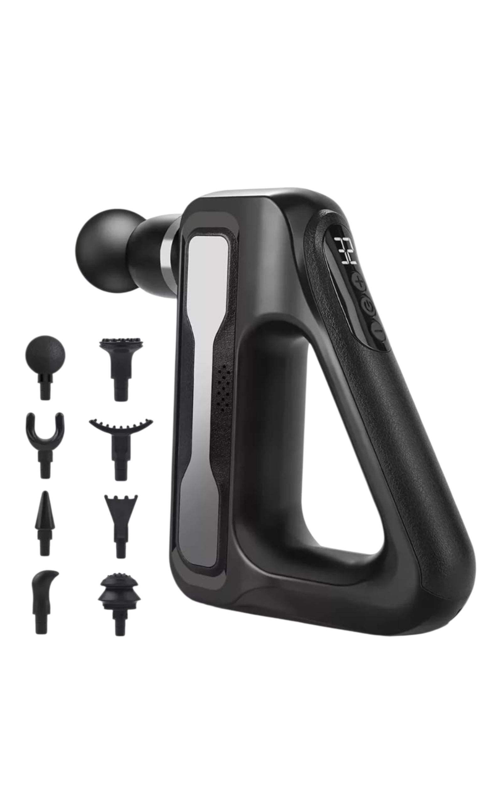 Pistola Facial Gun 8 Cabezales, 6 Velocidades, 6 Modos de Pulsos.