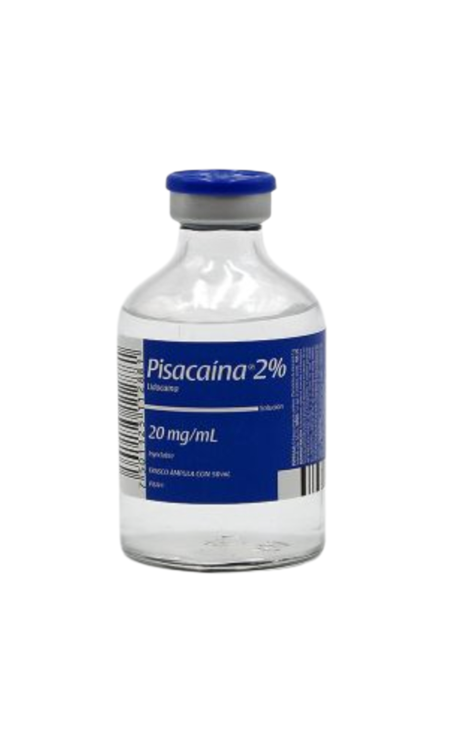 Lidocaína al 2% 20mg.