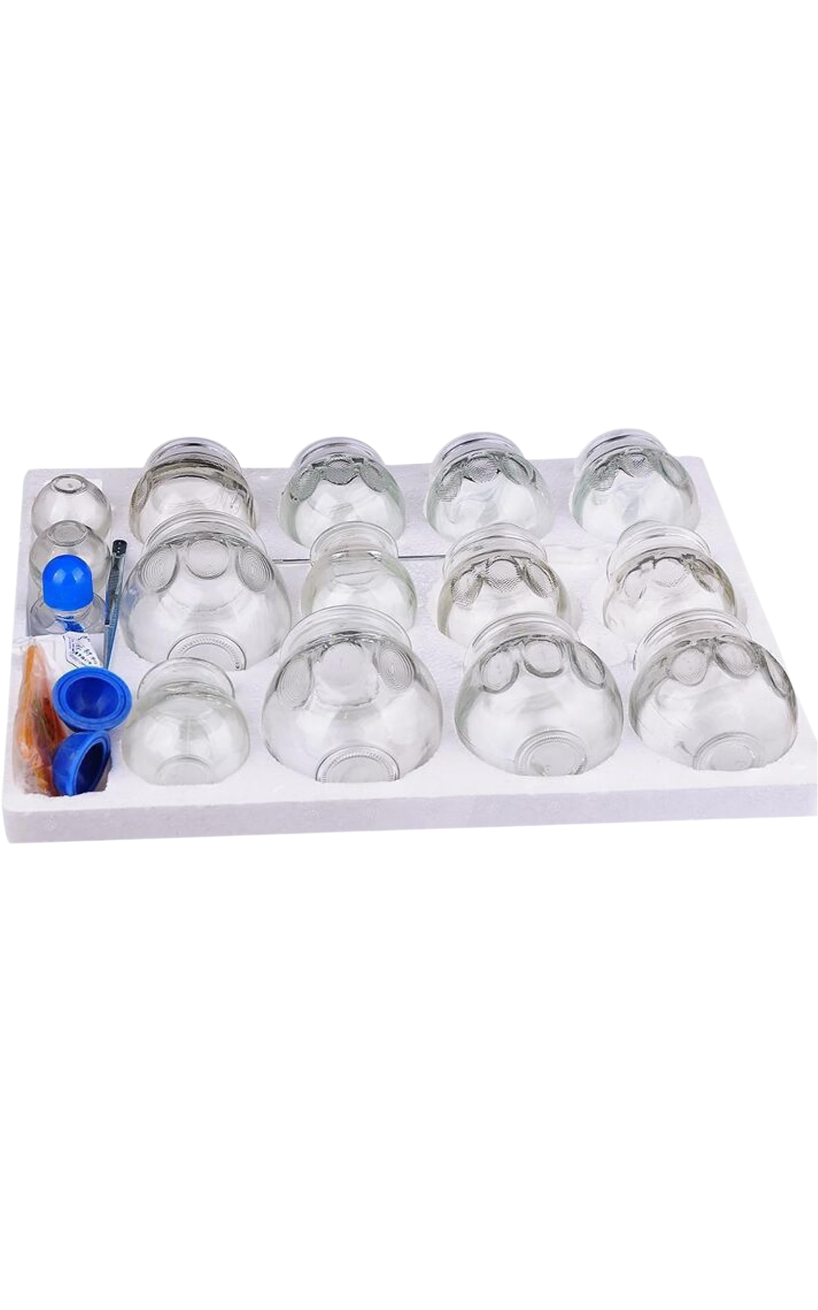 Ventosas de Vidrio 12 Piezas.