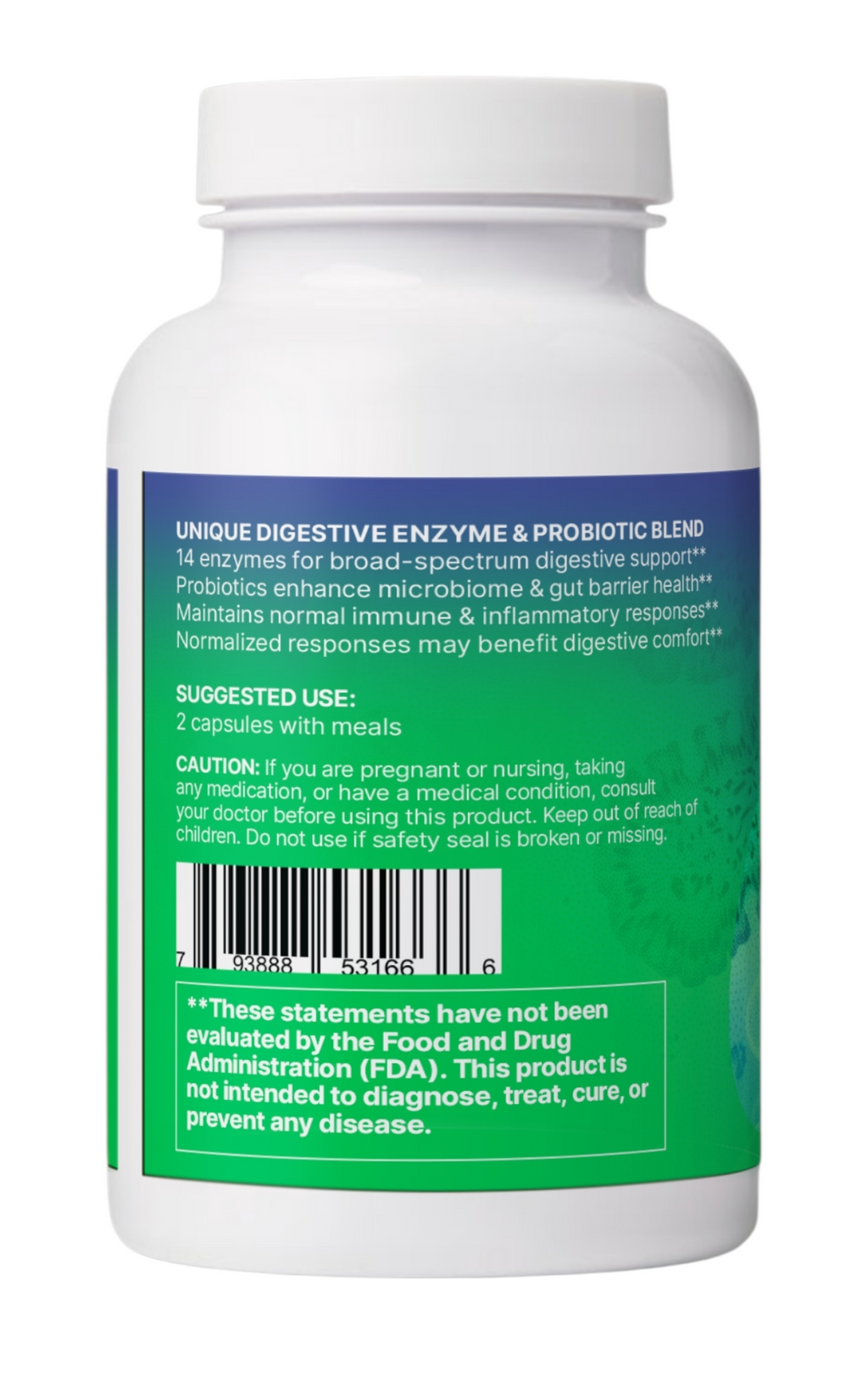 Microbiome Labs - DigestMate - Soporte Digestivo 120 Cápsulas