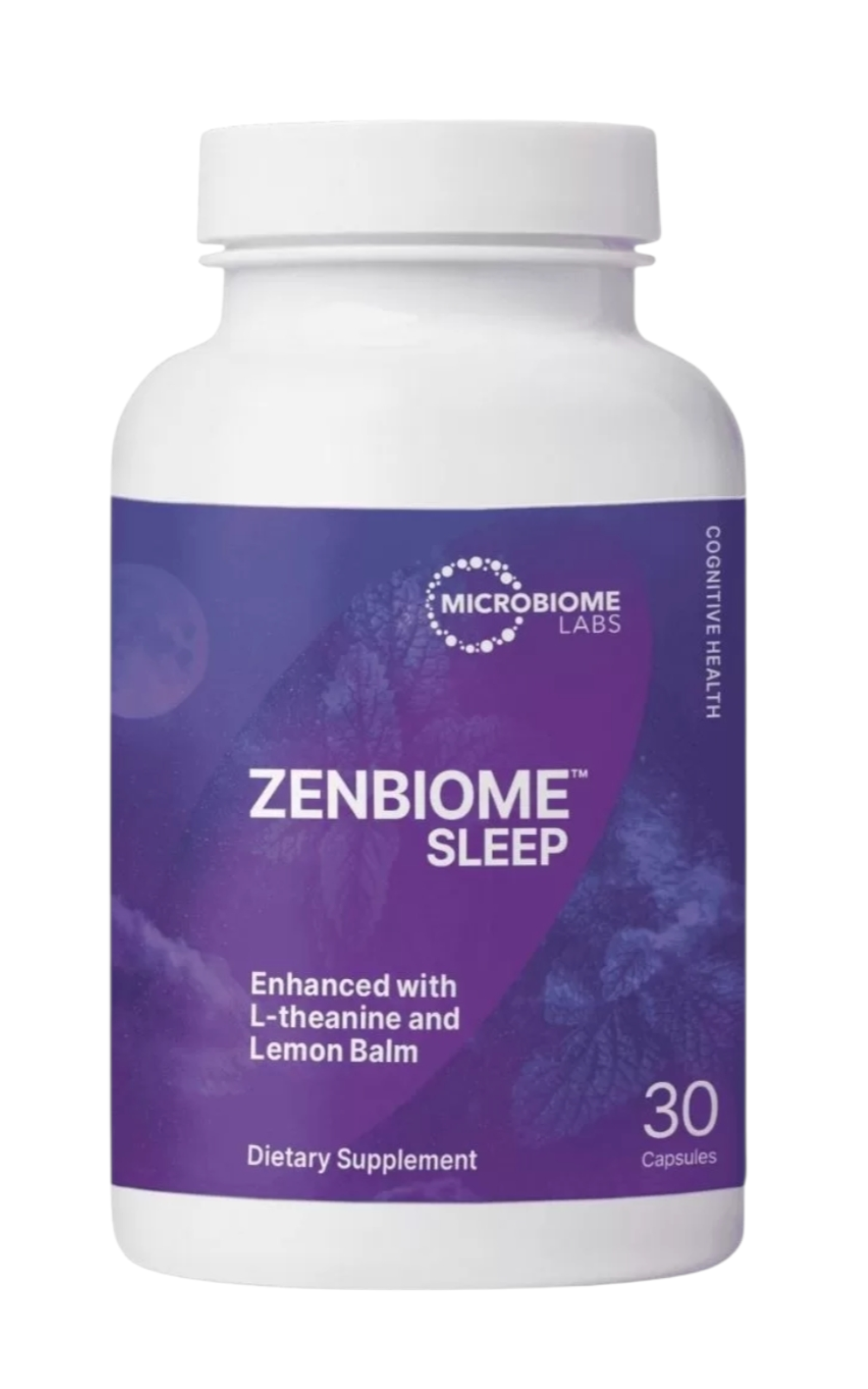 Microbiome Labs - ZenbiomeSleep - Suplemento para el Insomnio 30 Cápsulas