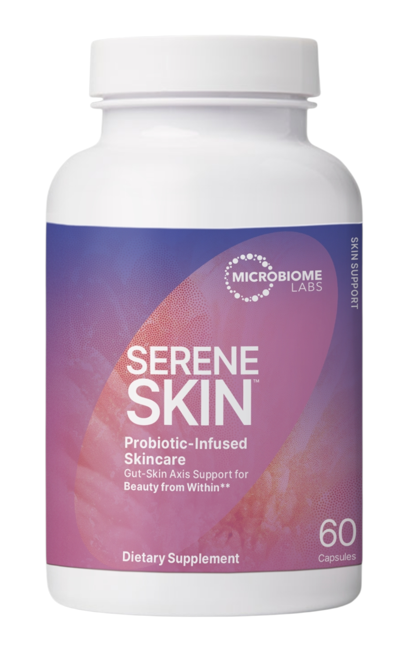 Microbiome Labs - SereneSkin - Probiótico para la Piel 60 Cápsulas