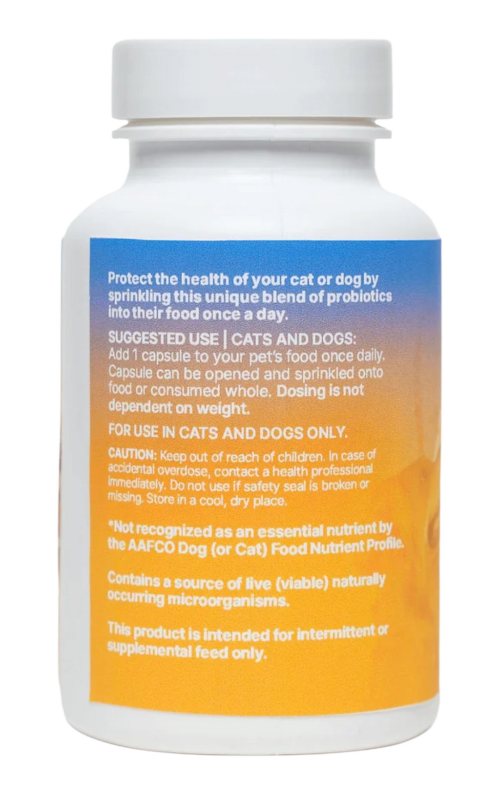 Microbiome Labs - FidoSpore - Probiótico para Perros y Gatos 30 Cápsulas