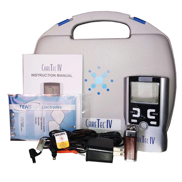 Caretec IV Electroestimulador Tens/Ems/IF/Rusas.