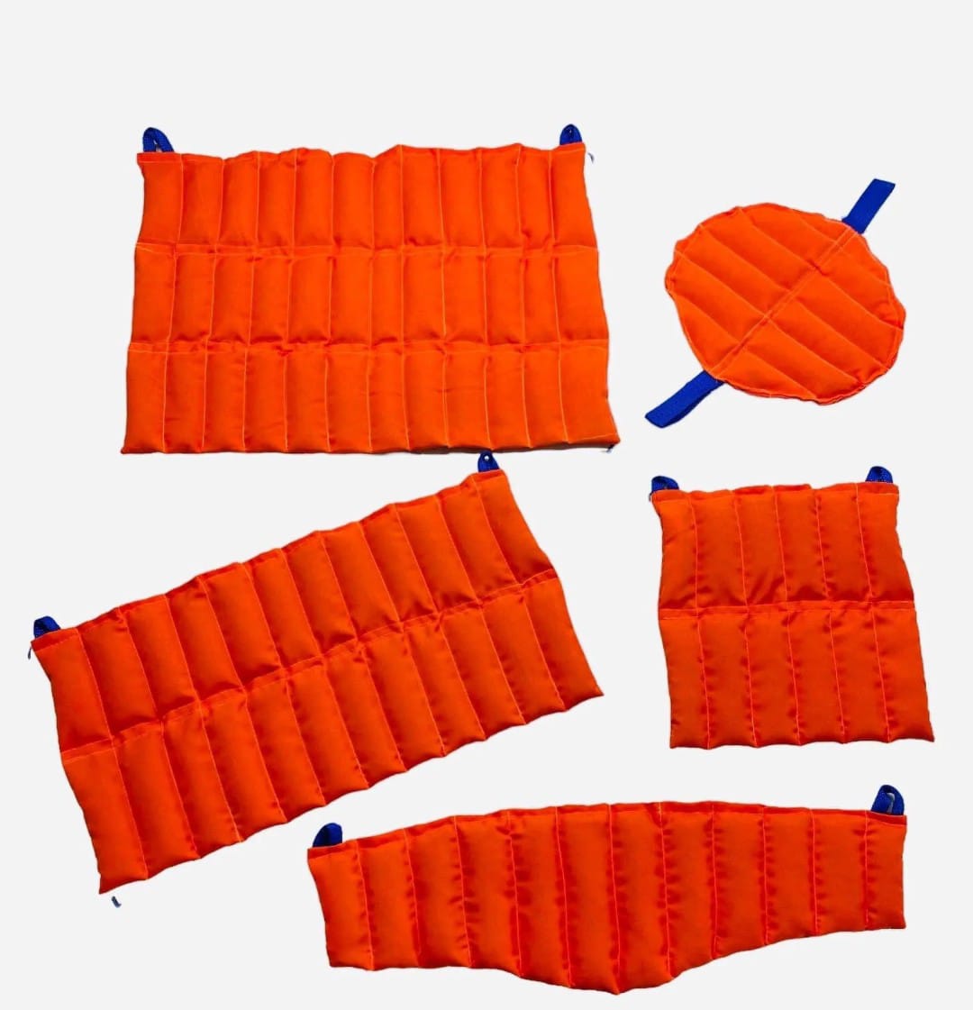 Kit de Compresas de Semillas 5 Piezas de Alpiste y Arroz Distintos Tamaños.