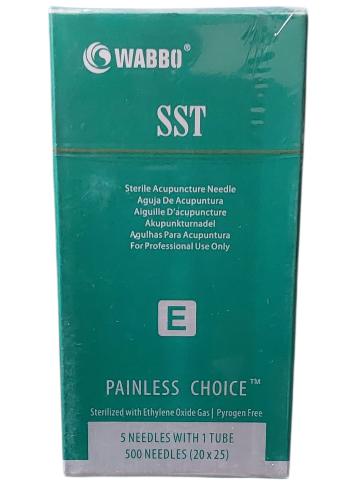 Caja de Agujas Para Acupuntura y Punción Seca 500 Piezas WABBO Varios Tamaños.