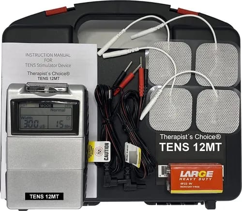 TENS 12MT Electroestimulador Analogico con Pantalla Digital.